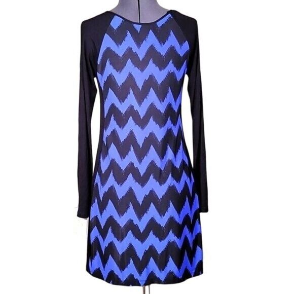 Kokoon "Spinderella" Chevron Dress Sz XS - Picture 4 of 8
